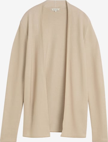 TOM TAILOR - Cárdigan en beige: frente
