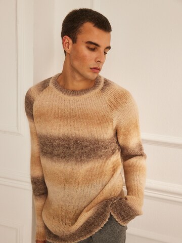 Pull-over 'James' Guido Maria Kretschmer Men en beige : devant