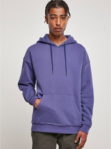 Urban Classics Sweatshirt in Blue: front