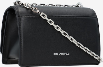 Karl Lagerfeld - Mala de ombro 'Signature' em preto