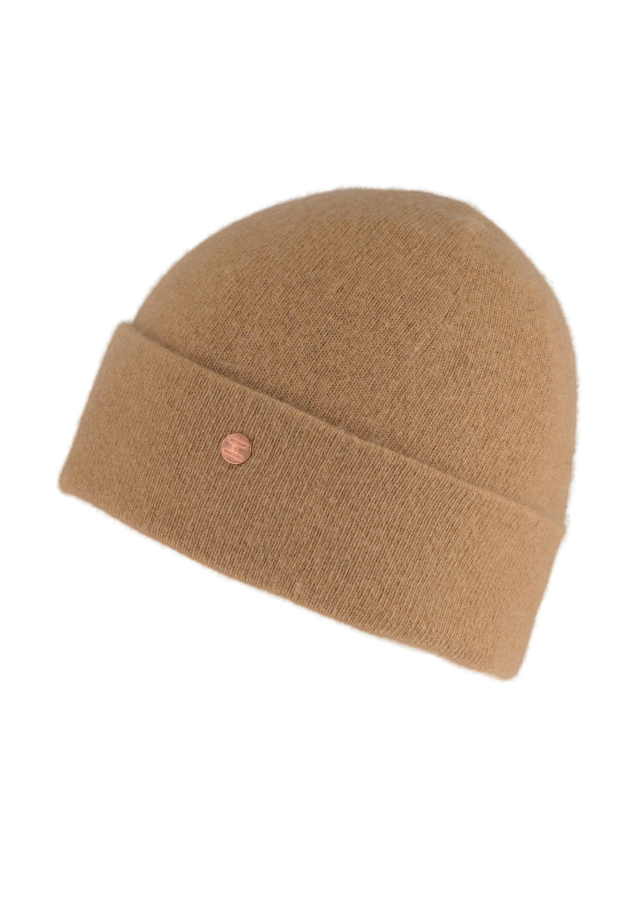 Bickley + Mitchell Beanie in Brown: front