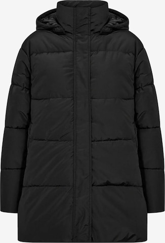 Soyaconcept Pitkä talvitakki 'NINA' värissä musta: etupuoli