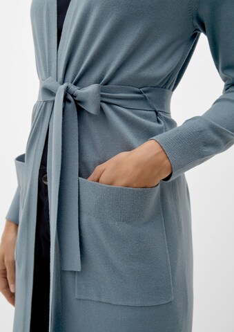 Cappotto in maglia di s.Oliver in blu