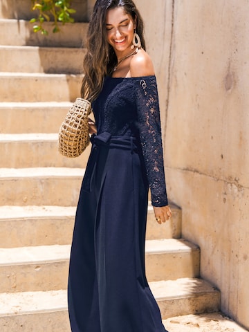 Cupshe Jumpsuit 'burn-out look' in Blue
