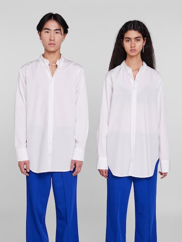 IIQUAL Regular Fit Skjorte 'RANGER' i hvid: forside