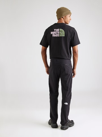THE NORTH FACE - Regular Calças outdoor em preto
