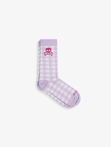 Chaussettes ' ' Scalpers en violet : devant