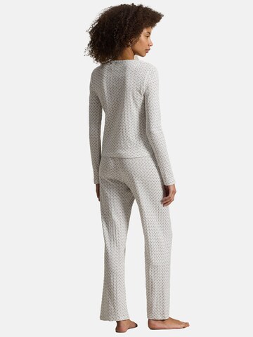 Polo Ralph Lauren Pajama ' Polo Pointelle ' in Blue