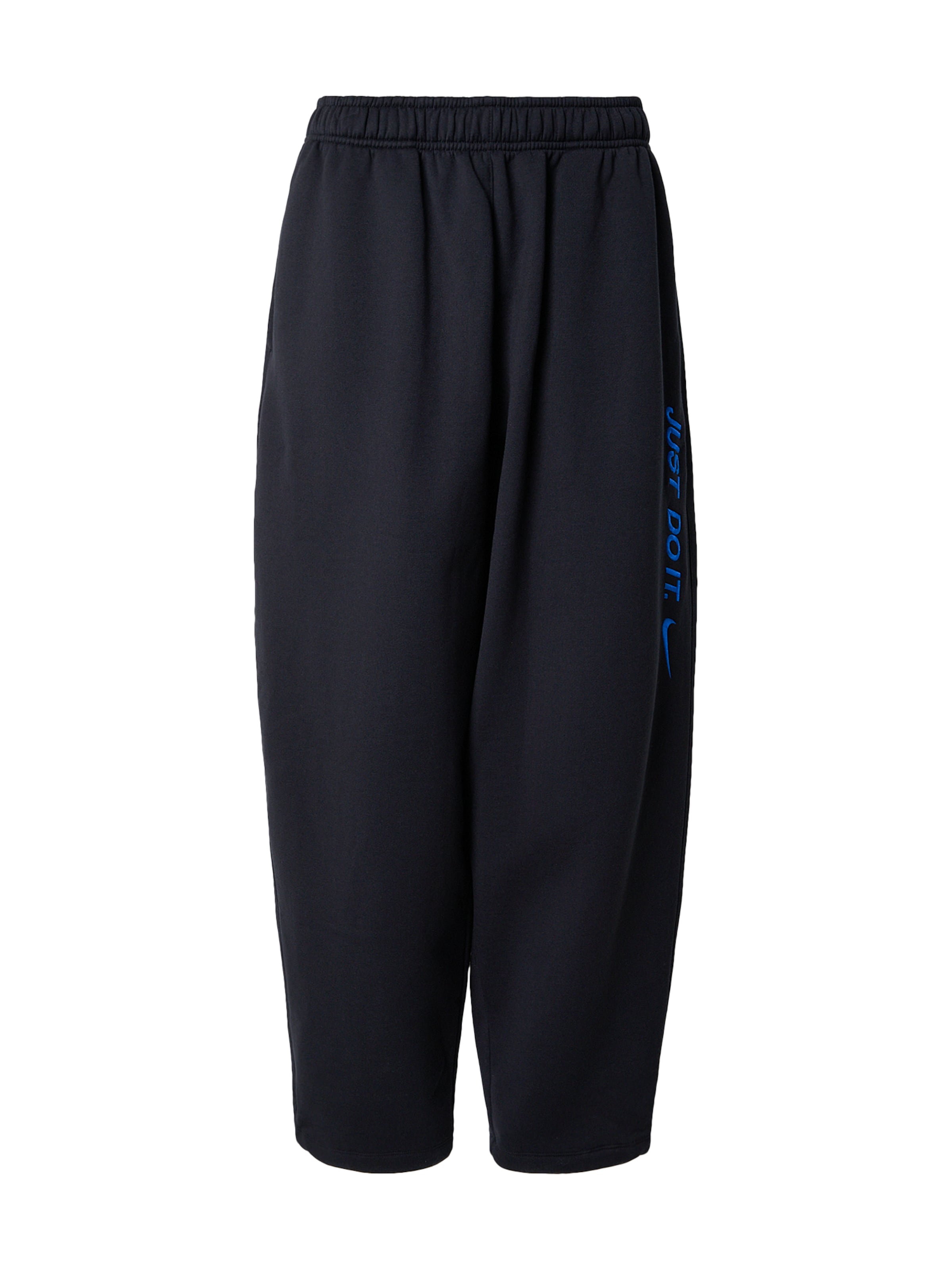 Nike Sportswear - Tapered Pantalón 'CLUB' en negro: frente