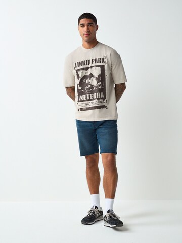 Next Slimfit Shorts in Blau: Vorderseite