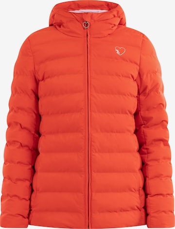 MYMO Winter Jacket in Red: front