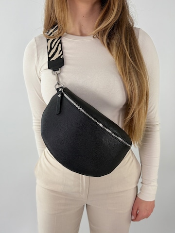 lePelou Fanny Pack 'SERENA large' in Black