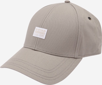 Cappello da baseball di G-STAR in grigio: frontale