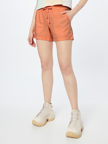 ROXY Regular Pants 'ANOTHER KISS' in Orange: front