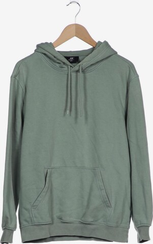 H&M Sweatshirt & Zip-Up Hoodie in M in Green: front