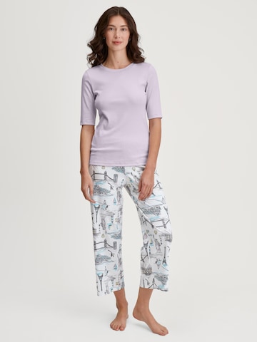 Camicia da notte 'Favourites Arts' di CALIDA in lilla