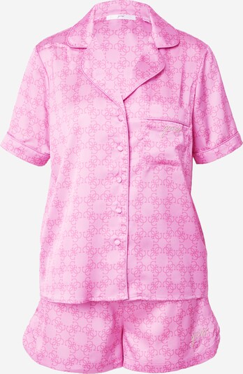 GUESS Kratke hlače za spanje | roza / svetlo roza barva, Prikaz izdelka