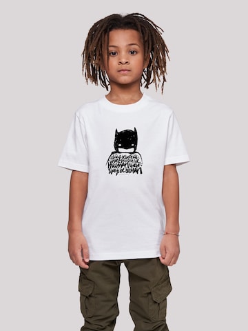 F4NT4STIC Shirt 'DC Comics Batman Always Be Yourself' in White: front