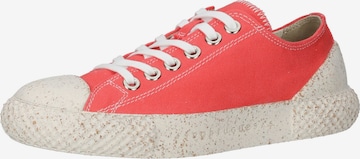 Baskets basses Asportuguesas en orange : devant