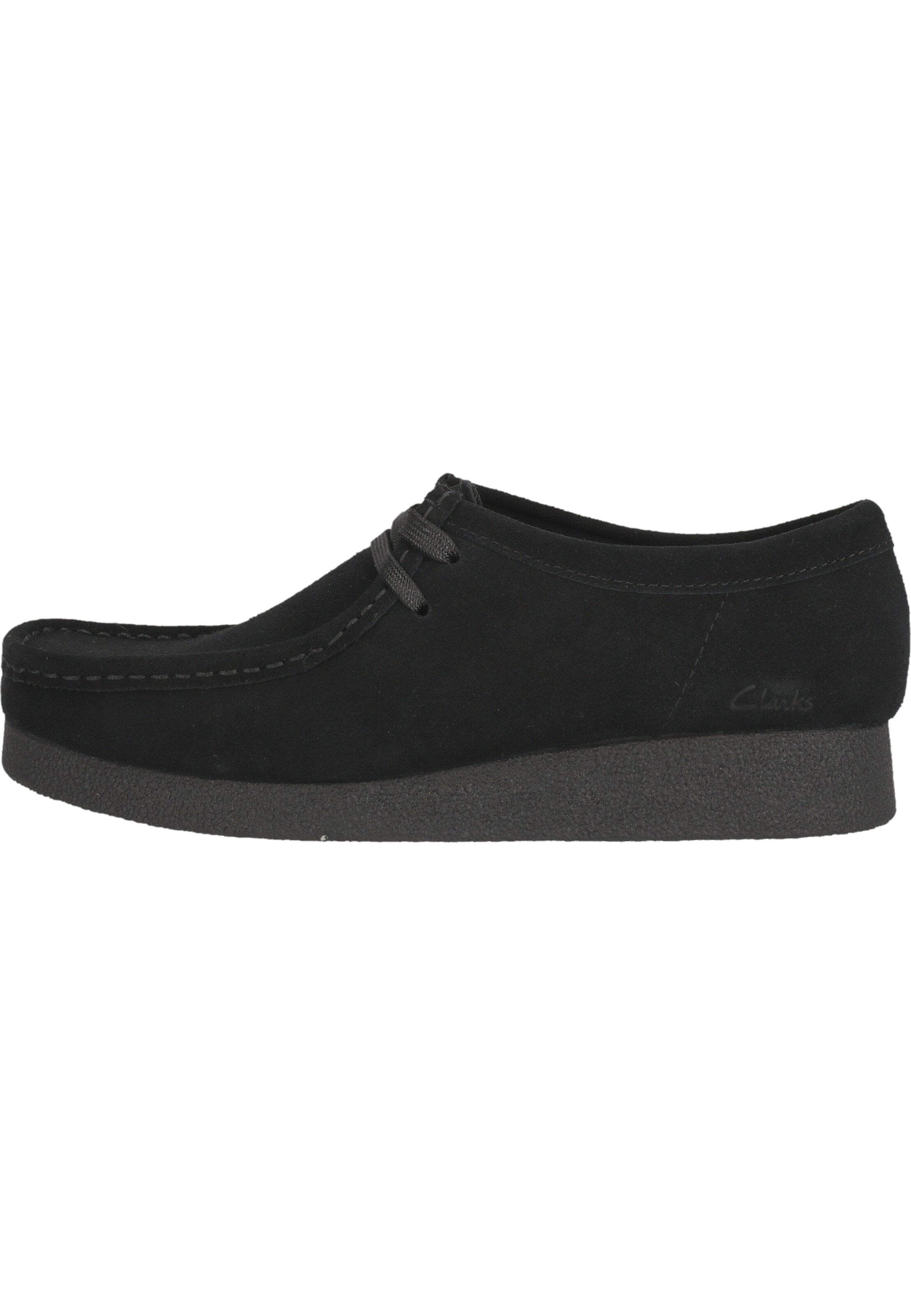CLARKS Lace-up shoe 'Wallabee' in Black