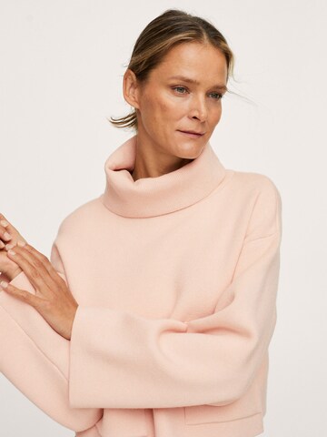 MANGO Sweater in Pink