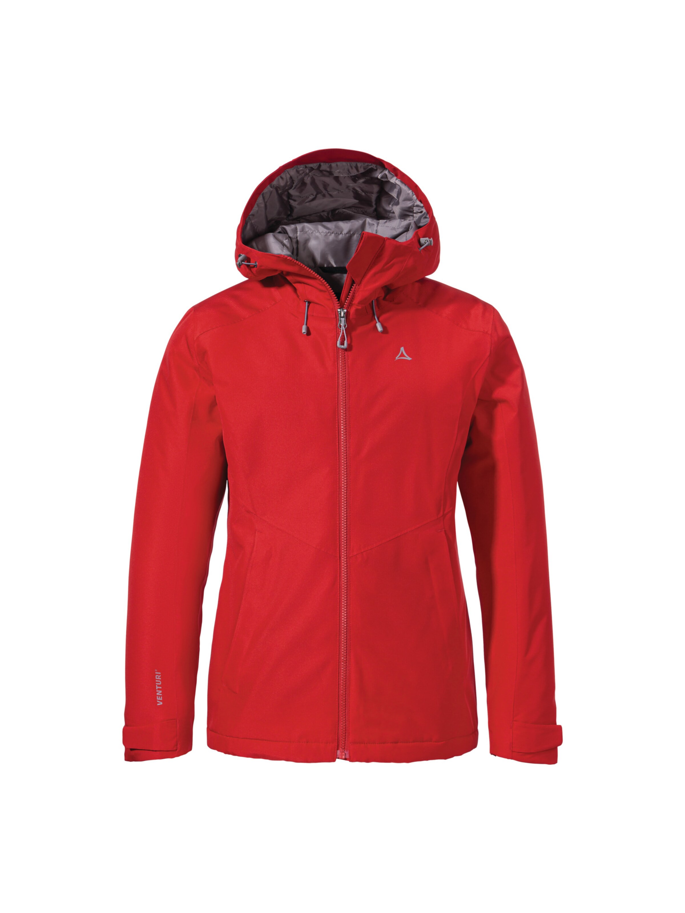Schöffel Outdoorjas 'VENTURI®' in Rood: voorkant