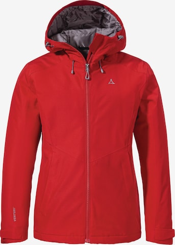 Schöffel Outdoorjas 'VENTURI®' in Rood: voorkant