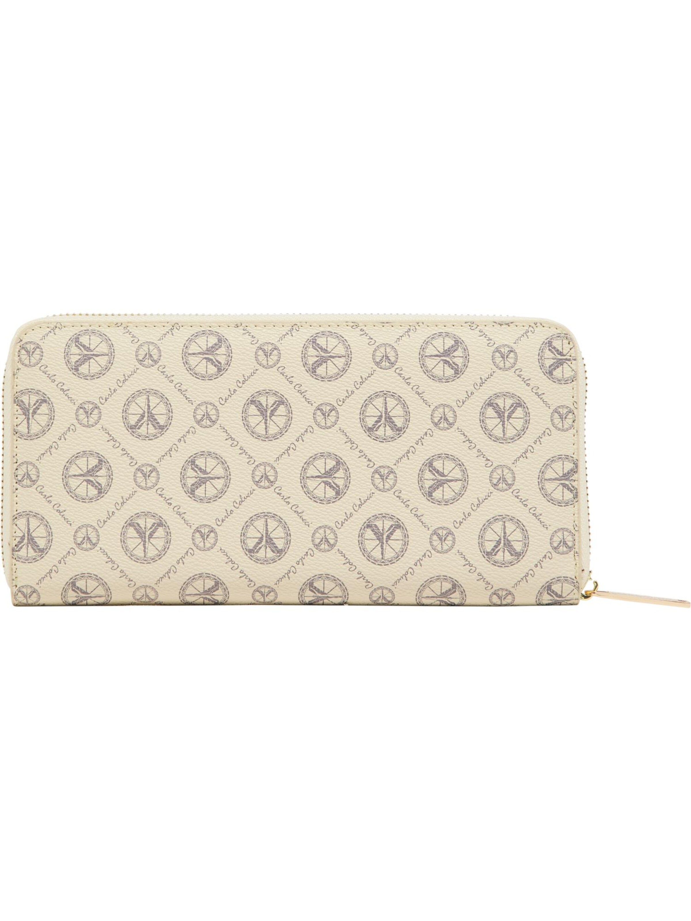 Carlo Colucci Portemonnaie in Beige: Vorderseite