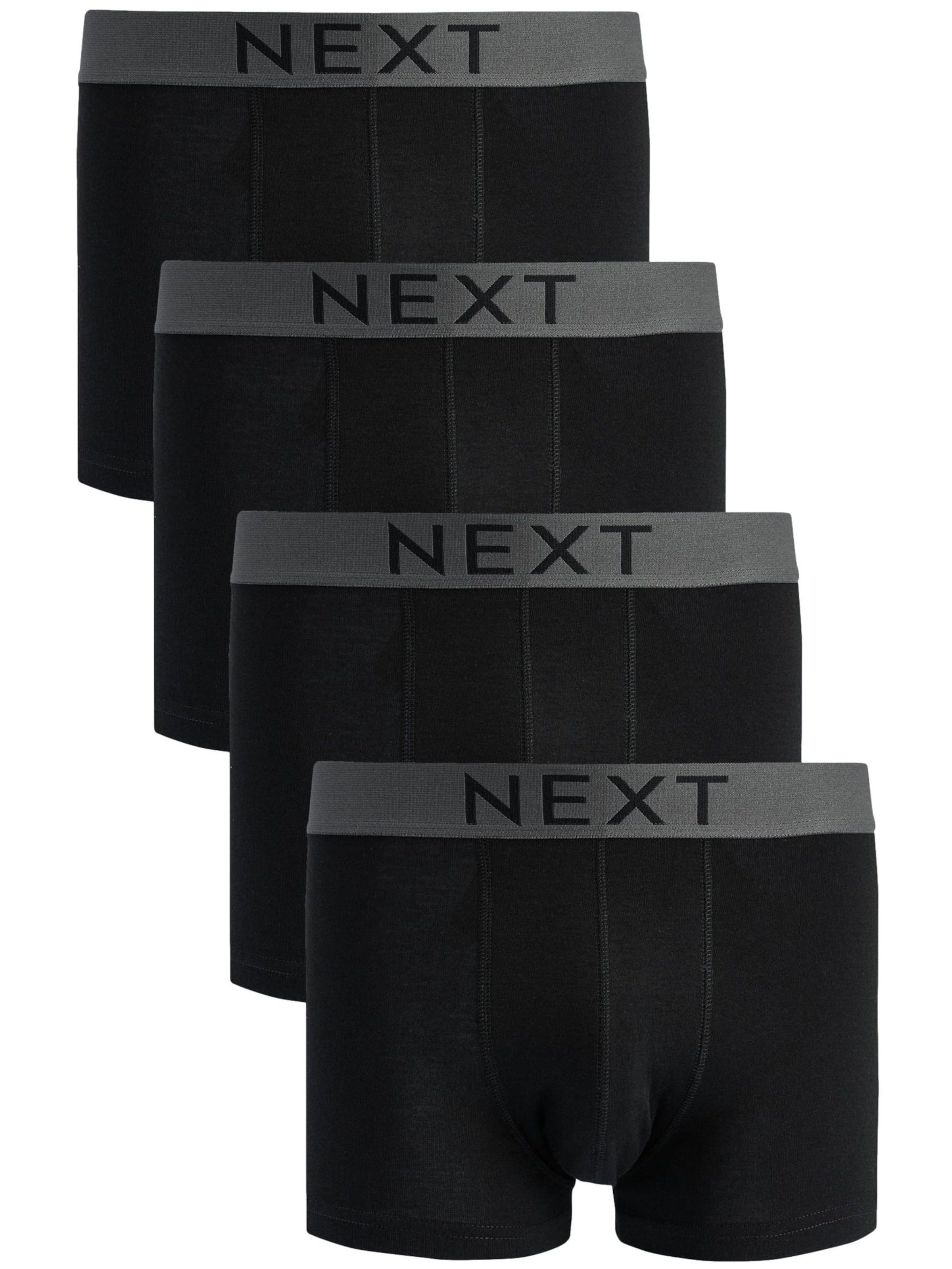 Boxer di Next in nero: frontale