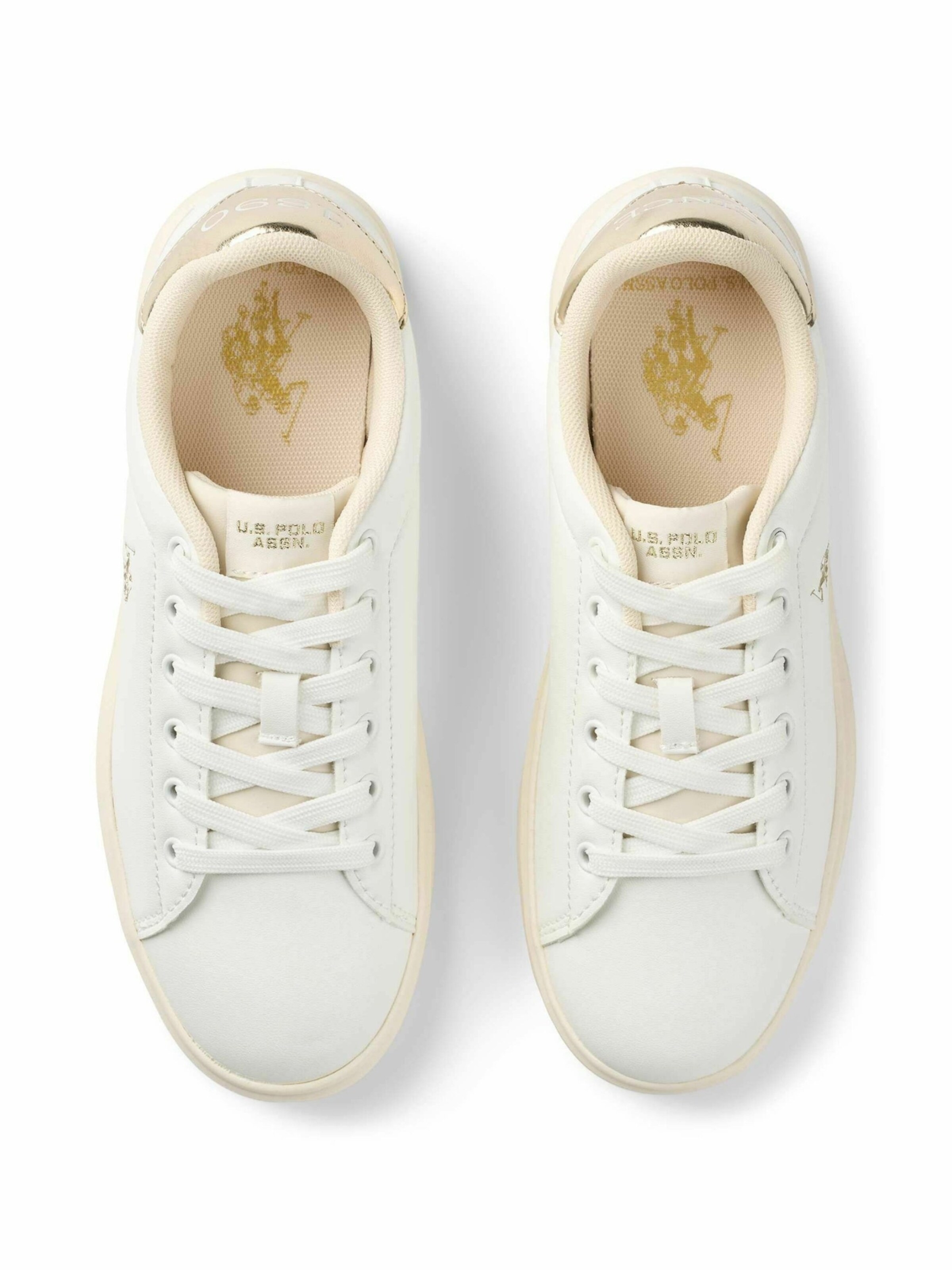 U.S. POLO ASSN. Sportos fűzős csizma ' UWMarlyn ' - arany