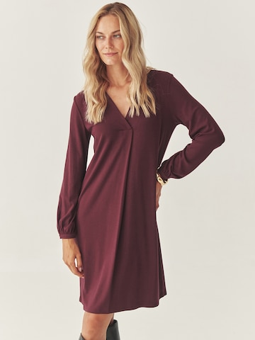 Robe TATUUM en rouge : devant