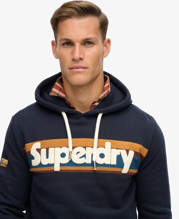 Superdry Sweatshirt in Blau