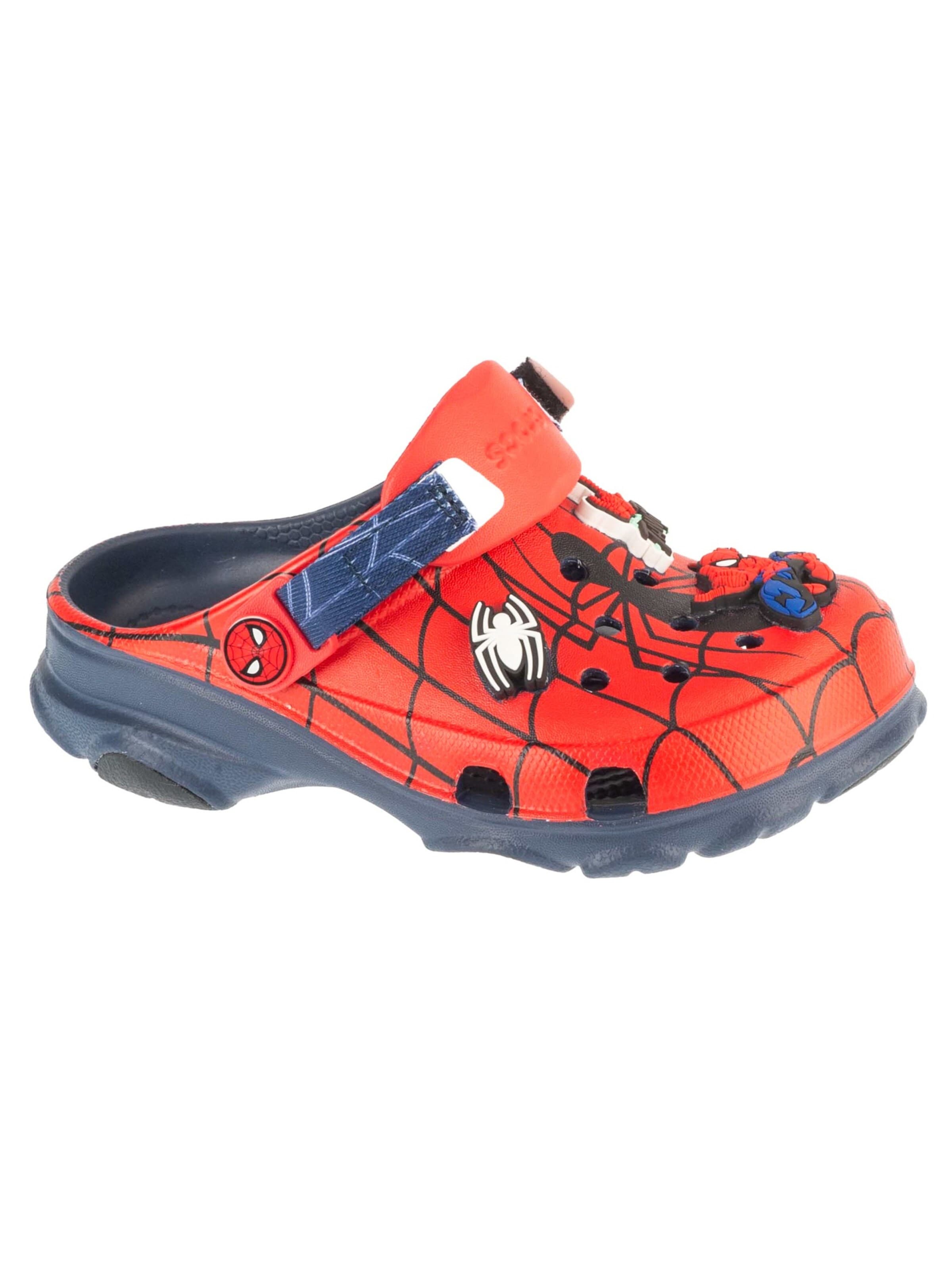 Crocs Sandalen 'Crocs Team Spiderman All Terain Kids Clog' in Rood: voorkant