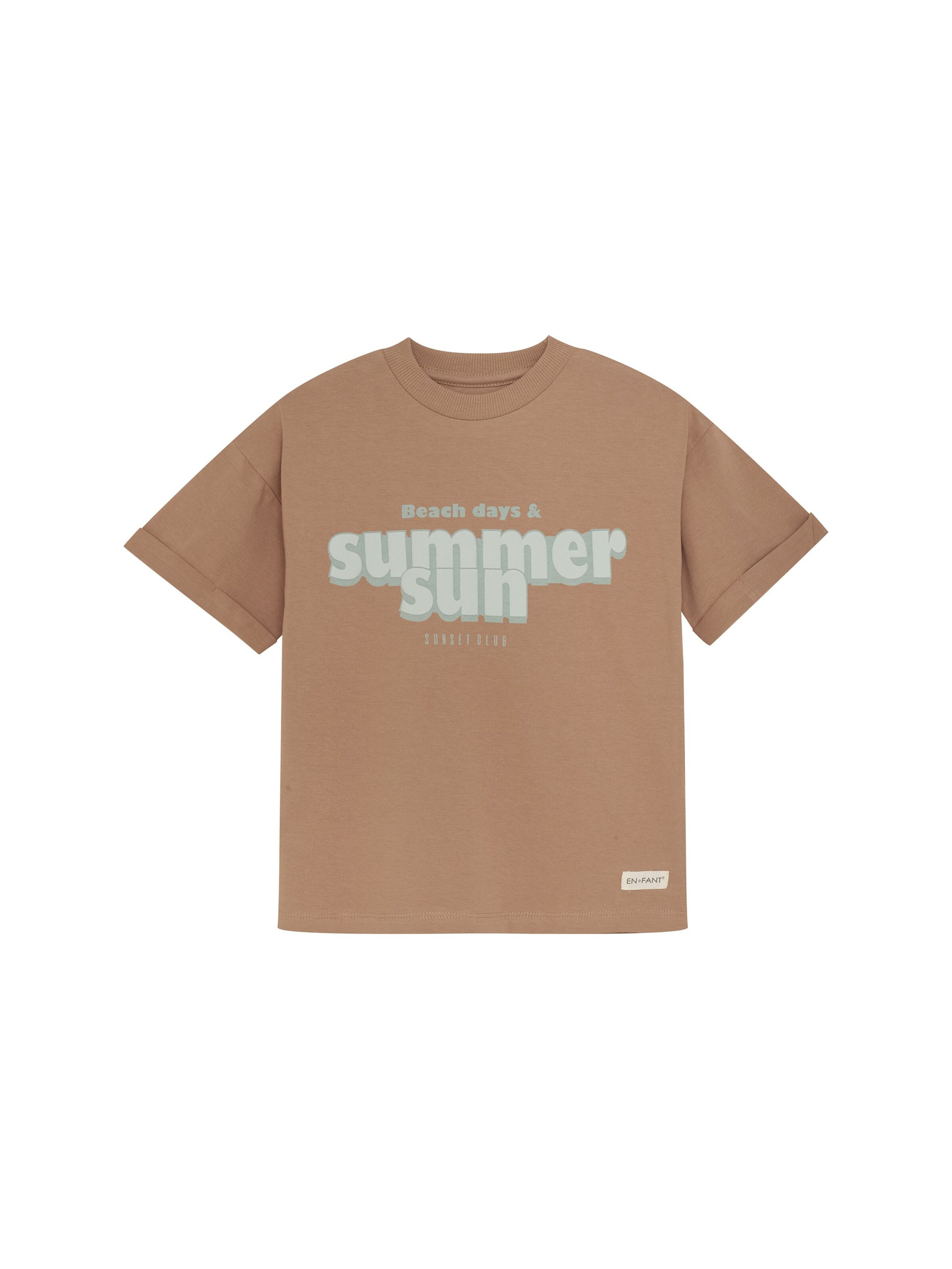 EN FANT - Camiseta ' ENT-shirt' en marrón: frente