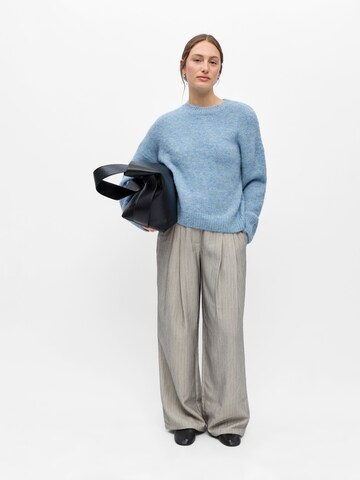 OBJECT Sweater 'OBJSAGGIA' in Blue