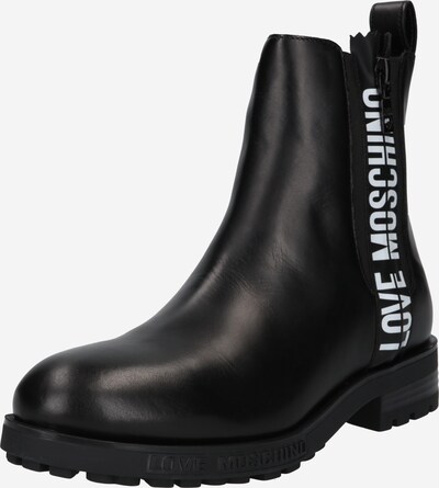 Love Moschino Boots in de kleur Zwart / Wit, Productweergave