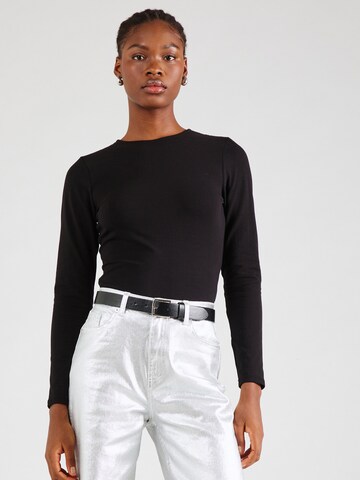ONLY Shirt 'ONLTAXI' in Black: front