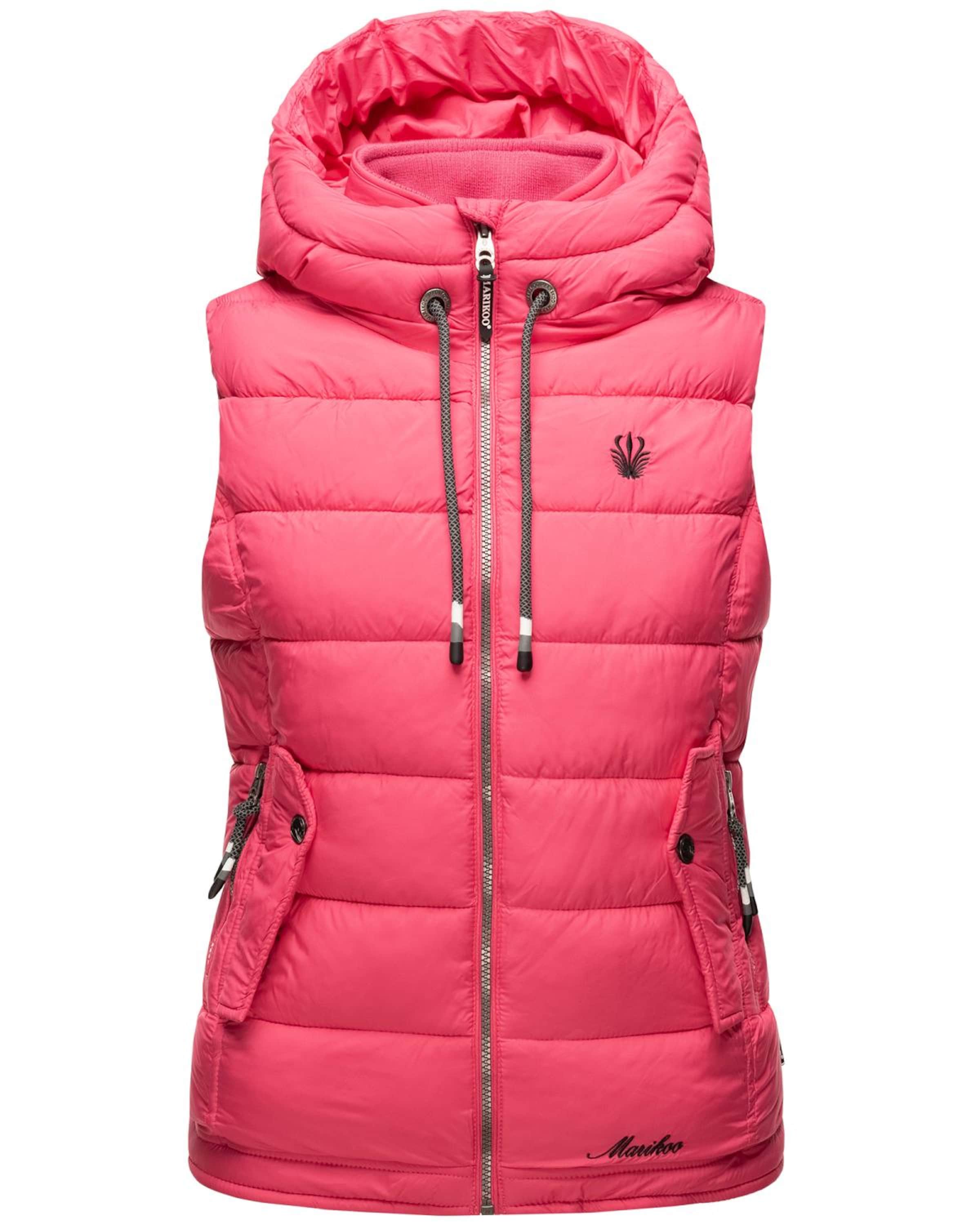 MARIKOO Vest 'Taisaa' in Pink: front