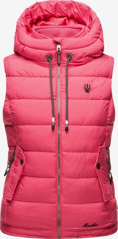 Gilet 'Taisaa' MARIKOO en rose : devant