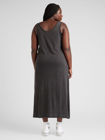 ONLY Carmakoma Kleid in Schwarz