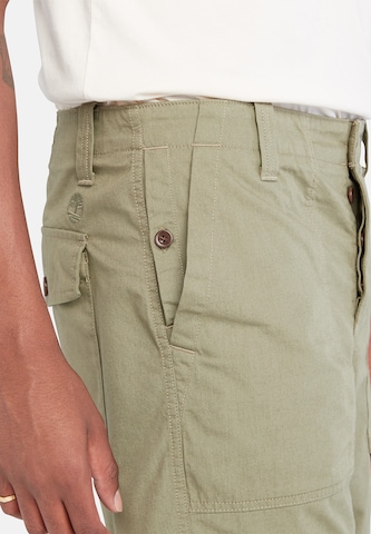 TIMBERLAND Loosefit Shorts 'Work For The Future' in Beige