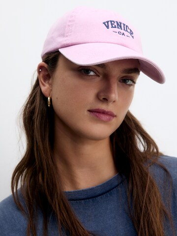 Cappello da baseball di Pull&Bear in rosa