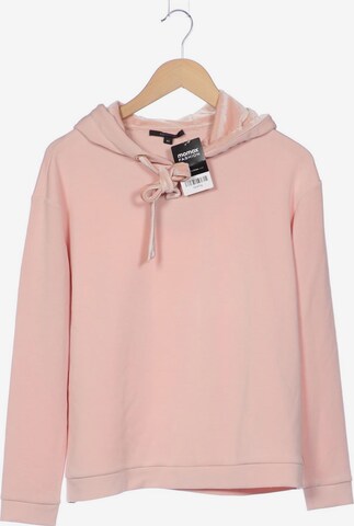 COMMA Sweatshirt & Zip-Up Hoodie in L in Pink: front