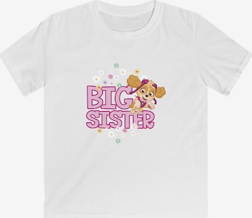 F4NT4STIC T-Shirt 'Skye Big Sister' in Weiß: predná strana