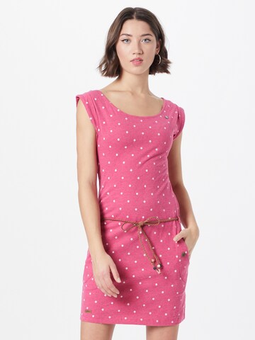 Ragwear Kleid 'TAG' in Pink: predná strana