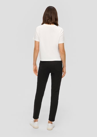 Coupe slim Pantalon s.Oliver en noir