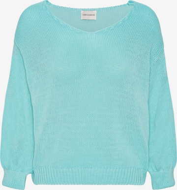 americandreams Oversizepullover 'Milana Cotton' in Blau: Vorderseite