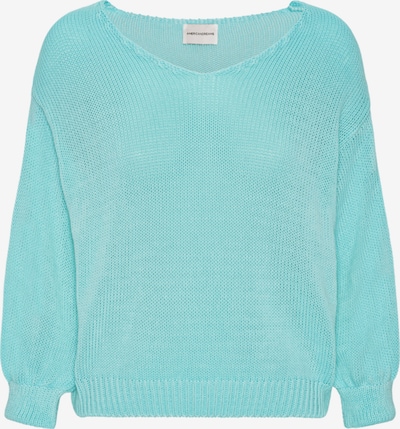 americandreams Oversizepullover 'Milana Cotton' in S in türkis, Produktansicht