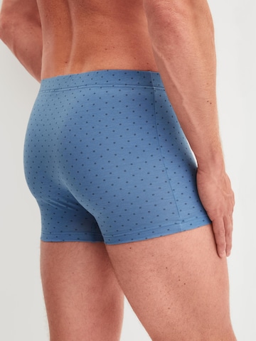 CALIDA Boxershorts 'Cotton Code Design' in Blau