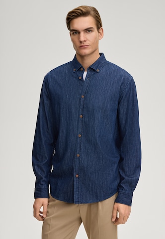 Coupe regular Chemise 'Heli' JOOP! Jeans en bleu : devant
